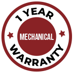 01 Year Mechanical Warranty