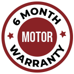 06 Month Motor Warranty